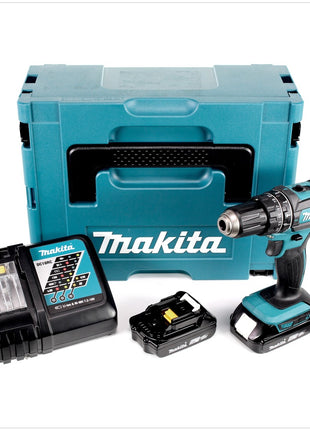 Makita DHP 482 RAJ Akku Schlagbohrschrauber 18 V 62 Nm 2x Akku 2 0 Ah Ladegeraet Makpac 1 - toolbrothers