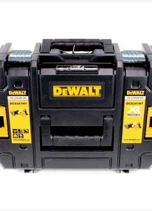 DeWalt DCS 387 NT 18 V Akku Säbelsäge Reciprosäge in TSTAK Box Solo - ohne Zubehör, ohne Akku, ohne Ladegerät - Toolbrothers