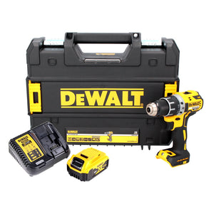 DeWalt DCD 791 P1 Perceuse-visseuse sans fil 18 V 70 Nm Brushless + 1x batterie 5,0 Ah + chargeur + TSTAK