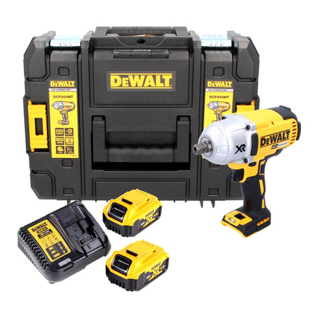 DeWalt DCF 899 P2 Akku Schlagschrauber 18 V 950 Nm 1/2" Brushless + 2x Akku 5,0 Ah + Ladegerät + TSTAK - Toolbrothers