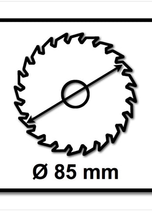 Bosch Kreissägeblatt Optiline Wood ST WO H 85 x 15 x 0,7 85 mm 20 Zähne ( 2608643071 ) - Toolbrothers