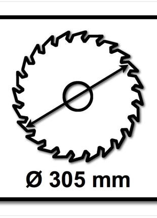 Bosch Kreissägeblatt Multi Material MM MU B 305 x 30 x 3,2 mm 305 mm 96 Zähne ( 2608640453 ) für Kapp- und Gehrungssägen - Toolbrothers