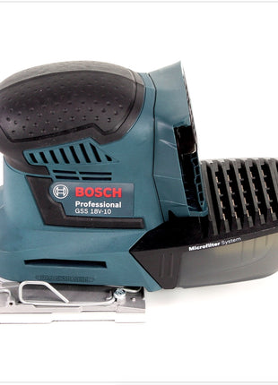 Bosch GSS 18V-10 Akku Schwingschleifer 18V + 1x Akku 5,0Ah + Ladegerät + L-Boxx - Toolbrothers