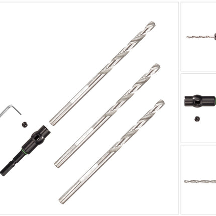 Festool Foret hélicoïdal HSS D 3,5/39 CE/M-Set ( 493422 )