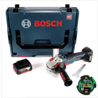 Bosch GWS 18 V-125 SC Professional 125 mm Akku Winkelschleifer in L-Boxx mit GCY 30-4 Connectivity Modul und 1x GBA 6,0 Ah Akku - Toolbrothers