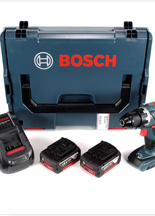 Bosch GSR 18 V-60 C Professional Brushless Li-Ion Akku Bohrschrauber in L-Boxx mit 2x GBA 6,0 Ah Akku und GAL 1880 CV Ladegerät - Toolbrothers