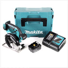 Makita DCS 551 RT1J Akku Metall Handkreissäge 18 V Brushless 150 x 20 mm im Makpac mit Schutzbrille und 1x BL1850 5,0 Ah Akku und Ladegerät - Toolbrothers