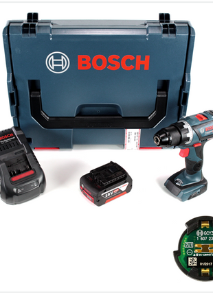 Bosch GSR 18V-60 C Akku Bohrschrauber 18V 60Nm Brushless + 1x Akku 5,0Ah + Ladegerät + Connectivity Modul + L-Boxx - Toolbrothers