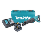 Makita DJR 186 RMK Akku Reciprosäge Säbelsäge 18 V + 2x Akku 4,0 Ah + Ladegerät + Koffer - Toolbrothers