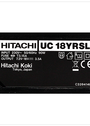 Hitachi UC 18 YRSL 14,4 - 18 Volt Li-Ion Akku Ladegerät - Toolbrothers