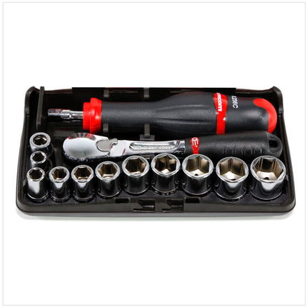 Facom RL.NANO1 1/4" 6 - Kant Werkzeugsatz 38 tlg. in Socket Set Box - Toolbrothers