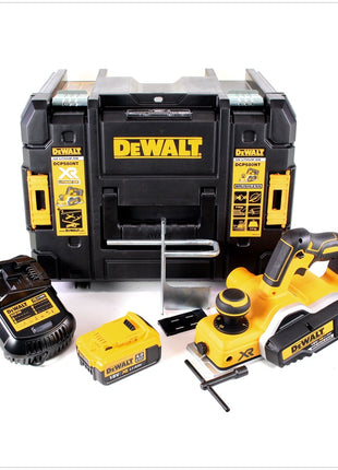 DeWalt DCP 580 M1 Akku Hobel 18V 82mm + 1x Akku 4,0Ah + Ladegerät + TSTAK - Toolbrothers