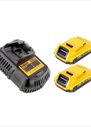 DeWalt DCD 796 D2 Set Akku Schlagbohrschrauber 18V 70Nm + 2x Akku 2,0Ah + 1x Ladegerät im Rucksack - Toolbrothers