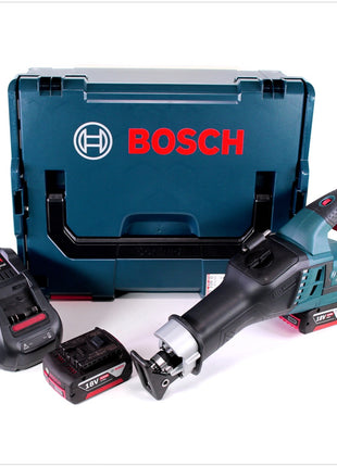 Bosch GSA 18V-32 Professional Akku Recipro- / Säbelsäge brushless in L-Boxx mit 2x GBA 5,0 Ah Akku und GAL 1880 CV Ladegerät ( 06016A8107 ) - Toolbrothers