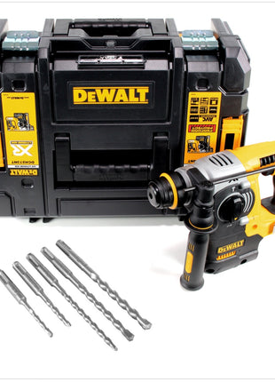 DeWalt DCH 273 NT Akku Drehbohrhammer 18V 2,1J SDS plus Brushless + 5x Bohrer + TSTAK - ohne Akku, ohne Ladegerät - Toolbrothers