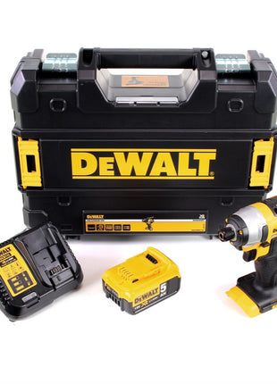 Dewalt DCF 885 P1 Akku Schlagschrauber 18V 155Nm + 1x Akku 5,0Ah + Ladegerät + TSTAK - Toolbrothers