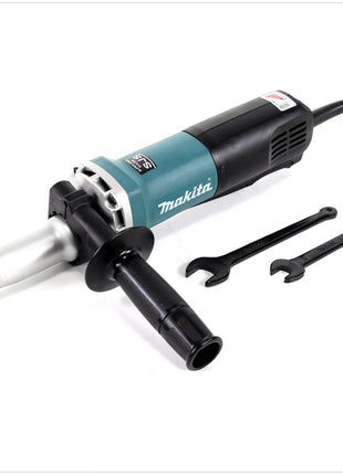 Makita GD0811C Elektro Geradschleifer 6 mm 750 Watt mit Seitengriff - Toolbrothers