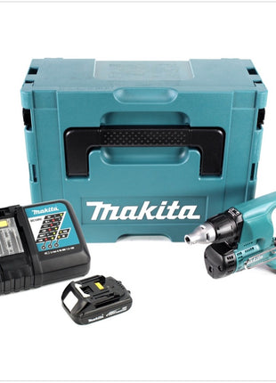 Makita DFS 450 RY1J 18 V Akku Schnellbauschrauber Trockenbauschrauber im Makpac + 1x BL 1815 N 1,5 Ah Akku + 1x DC 18 RC Schnellladegerät - Toolbrothers