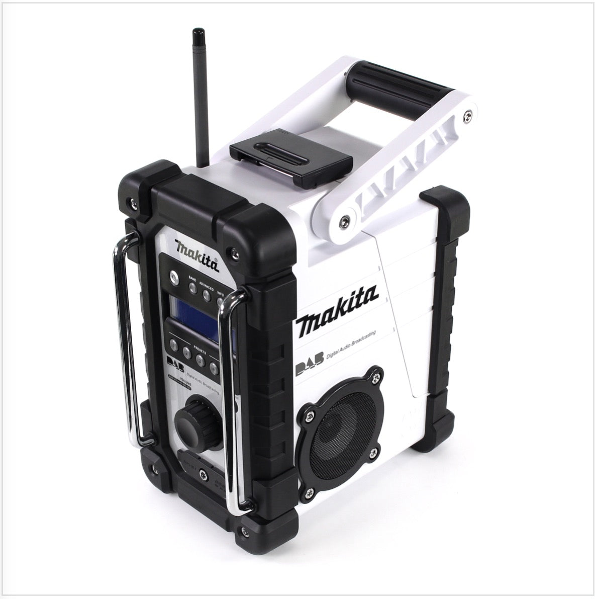 Makita DMR 109 W DAB Radio de chantier Blanc 7,2 - 18 V - Solo