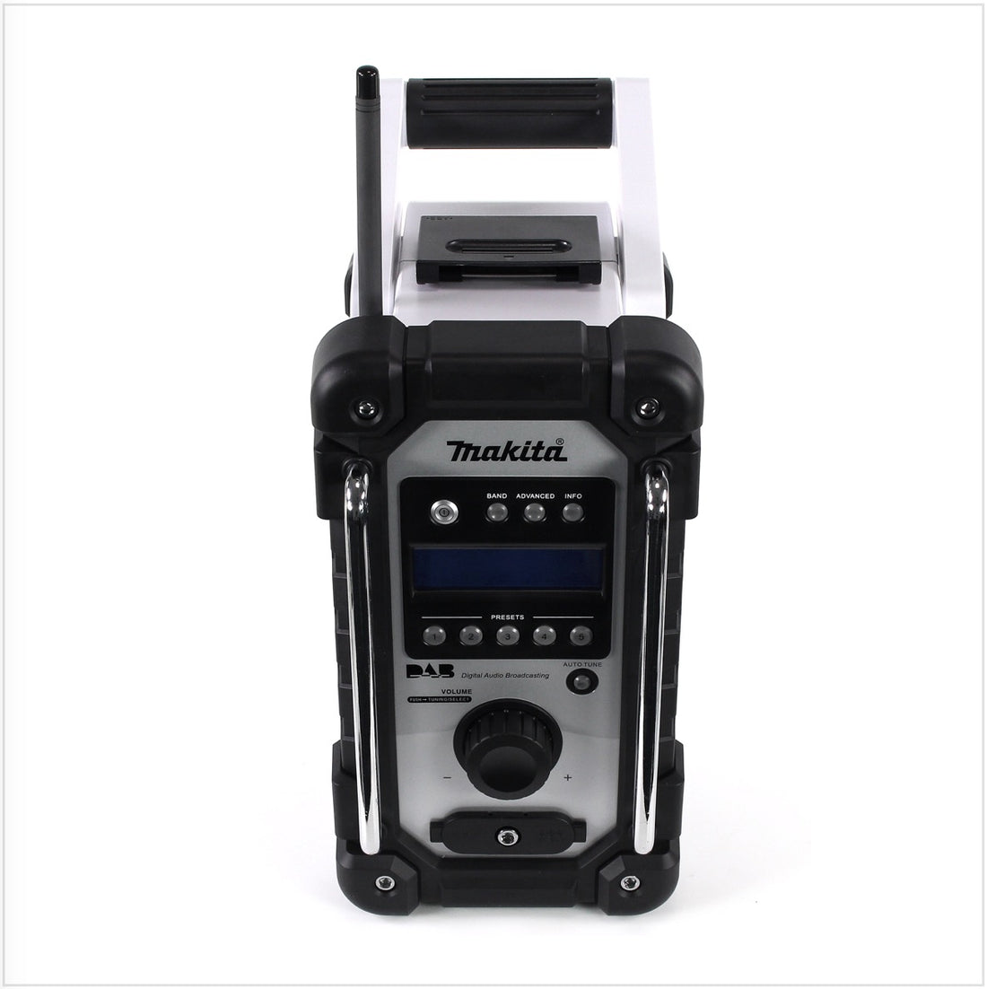 Makita DMR 109 W DAB Radio de chantier Blanc 7,2 - 18 V - Solo