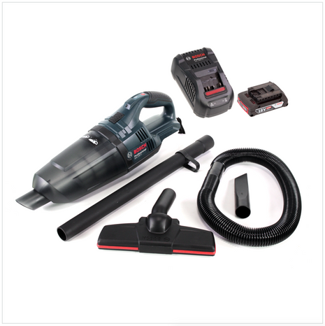 Bosch GAS 18 V-Li Akku Staubsauger 18V 700ml Handsauger + 1x 2,0 Ah Akku + Ladegerät - Toolbrothers