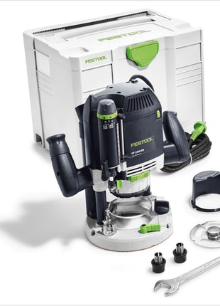 Festool OF 2200 EB-Plus Oberfräse 2200W 80mm Hub ( 574349 ) + Zubehör + Systainer - Toolbrothers