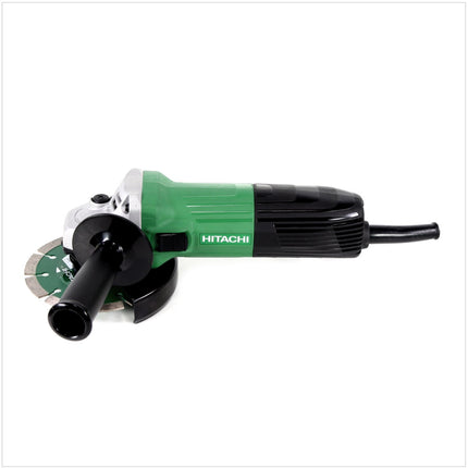 Hitachi Winkelschleifer Set 2.0 G 23ST 230 mm - 2000 W + G 13STA 125 mm - 600 W + 6x Diamant Trennscheibe ( 3x 125mm / 3x 230mm ) - Toolbrothers