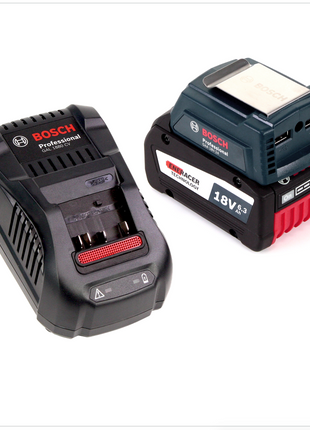 Bosch USB Power Set 18 V mit GAA Professional USB Adapter für 14,4 V / 18 V Akkus + 1x GBA 18V 6,3 Ah EneRacer Li-Ion Einschub Akku  + 1x Schnell Ladegerät GAL 1880 CV - Toolbrothers