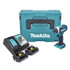 Makita DTD 152 RAJ Akku Schlagschrauber 18 V 165 Nm 1/4