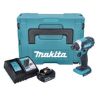 Makita DTD 152 RM1J 18 V Li-Ion Akku Schlagschrauber im Makpac mit 1x 4,0 Ah Akku und 1x Schnell Ladegerät - Toolbrothers