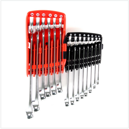 Facom Handwerkzeug Komplett Set mit Ring - Maulschlüssel Set 14 tlg. + Stiftschlüssel Satz 6 tlg. + Protwist Schraubendreher Satz  6 tlg. in Facom Werkzeugtasche - Toolbrothers