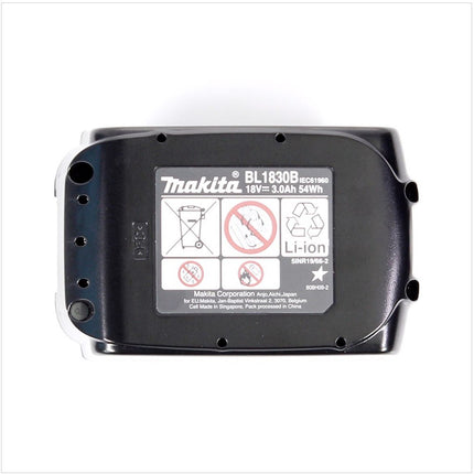 Makita BL 1830 B Batterie 18 V 3,0 Ah / 3000 mAh Li-Ion avec indicateur LED ( 197599-5 )