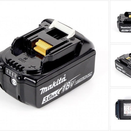 Makita BL 1830 B Batterie 18 V 3,0 Ah / 3000 mAh Li-Ion avec indicateur LED ( 197599-5 )