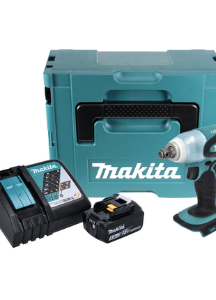 Makita DTW 251 RT1J Akku Schlagschrauber 18 V 230 Nm 1/2" + 1x Akku 5,0 Ah + Ladegerät + Makpac - Toolbrothers