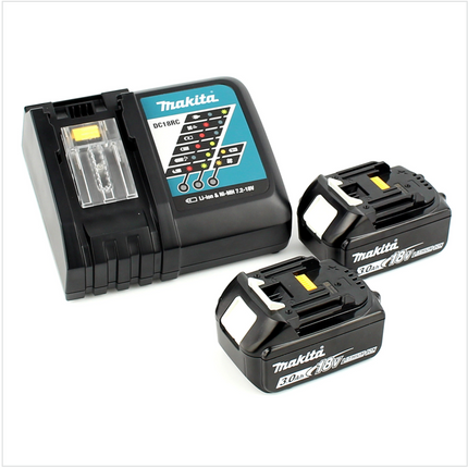 Makita DTD 148 RFJ 18 V Li-ion Akku Brushless Schlagschrauber im Makpac + 2x 3,0 Ah Li-Ion Akku + 1x  Ladegerät - Toolbrothers