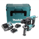 Makita HR 166 DWAJ Akku Bohrhammer 10,8V 1,10J + 2x Akkus 2,0Ah + Schnellladegerät im Makpac 2 - Toolbrothers