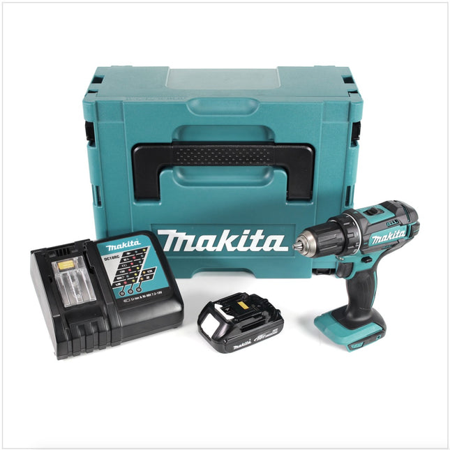 Makita DDF 482 Y1J-D Akku Bohrschrauber 18V 62Nm im Makpac + 1x 1,5 Ah Akku + Ladegerät - Toolbrothers