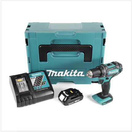 Makita DDF 482 RA1J Akku Bohrschrauber 18 V 62 Nm + 1x Akku 2,0 Ah + Ladegerät + Makpac - Toolbrothers