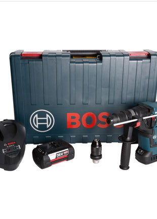 Bosch GBH 36 VF-LI Plus Akku Bohrhammer 36V SDS Plus im Handwerkerkoffer mit Wechselbohrfutter, 1x GBA 4,0 Ah Akku und Ladegerät - Toolbrothers