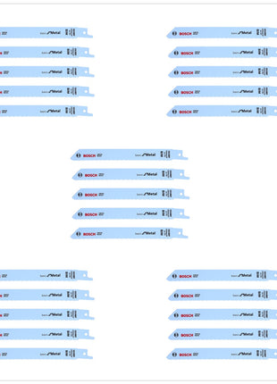 Bosch 25 Säbelsägeblätter S 918 BF 150 mm Basic for Metal ( 5 x 2608651781 ) - Toolbrothers