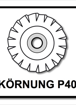 50x Bosch SIA 2824 Stingray Fächerscheibe 125 mm P40 für Stahl und Inox - Toolbrothers