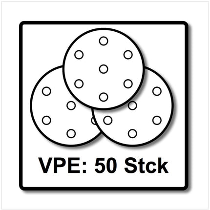 Festool STF D125 P120 GR NET/50 Abrasif maillé 125mm - 50 pcs. (203296)