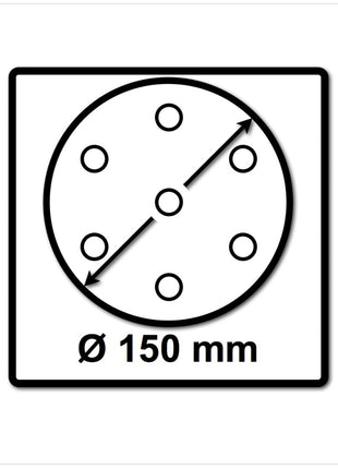 Festool Schleifscheiben STF D150/48 P150 GR/100 150 mm / 100 Stk. ( 575165 ) - Toolbrothers