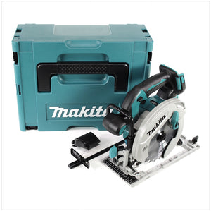 Makita DHS 680 ZJ Scie circulaire sans fil 18V Ø 165 mm + Boîtier MAKPAC 3 - sans Batterie ni Chargeur