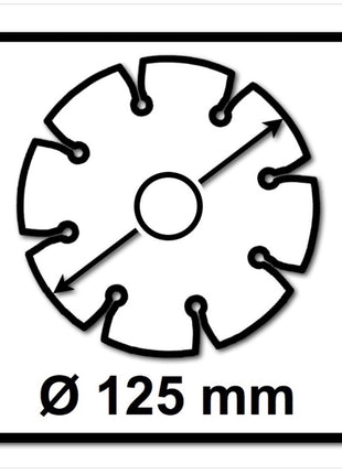 Bosch 5x Carbide Multi Wheel Hartmetall Trennscheibe 125 mm ( 5x 2608623013 ) - Toolbrothers