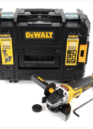 DeWalt DCG 406 NT Akku Winkelschleifer 18V 125mm Brushless Solo + TSTAK - ohne Akku, ohne Ladegerät - Toolbrothers