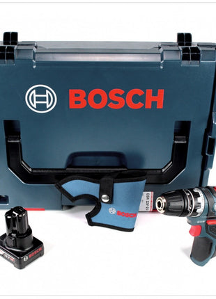 Bosch GSR 12V-15 FC Professional FlexiClick Akku Bohrschrauber mit Bohrfutteraufsatz in L-Boxx mit 1x Bosch GBA 6,0 Ah Akku - Toolbrothers