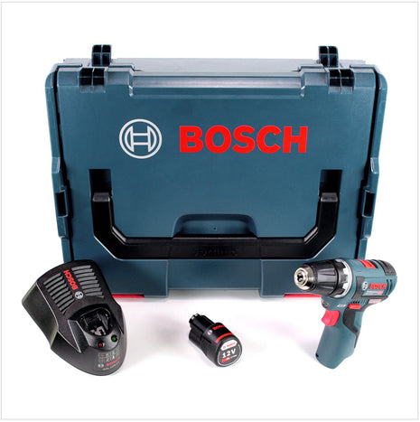 Bosch GSR 12V-20 Professional Akku Bohrschrauber Brushless 20Nm + L-Boxx + 1x Akku 3,0Ah + 1x Ladegerät - Toolbrothers