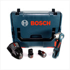 Bosch GWI 12V-5 Professional Akku Winkelschrauber in L-Boxx mit 2x GBA 3,0 Ah Akku und GAL 1230 CV Ladegerät - Toolbrothers