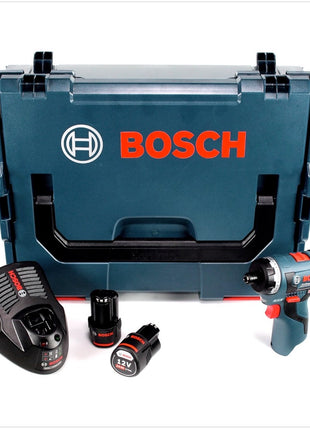 Bosch GSR 12V-20 HX Akku Bohrschrauber 12V 20Nm in L-Boxx + 2x 3,0 Ah Akku + Ladegerät - Toolbrothers